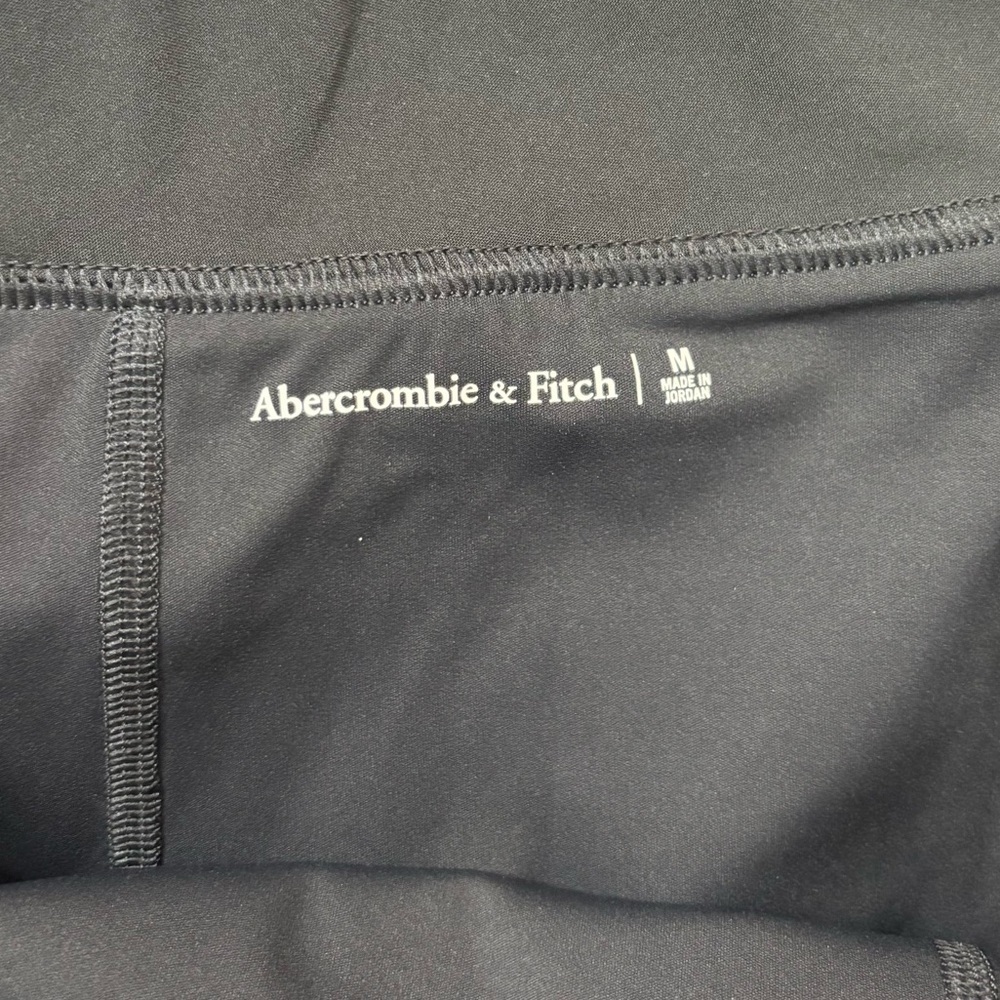 Abercrombie & Fitch Pleated Tennis Skirt Skort In Black Women’s Size Medium - Picture 5 of 6